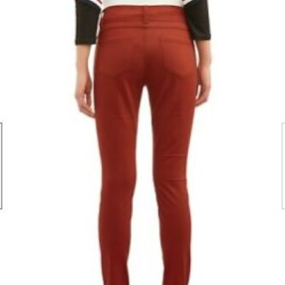 NWT No Boundaries All Spice Orange Red Super Soft Skinny Jeans 9